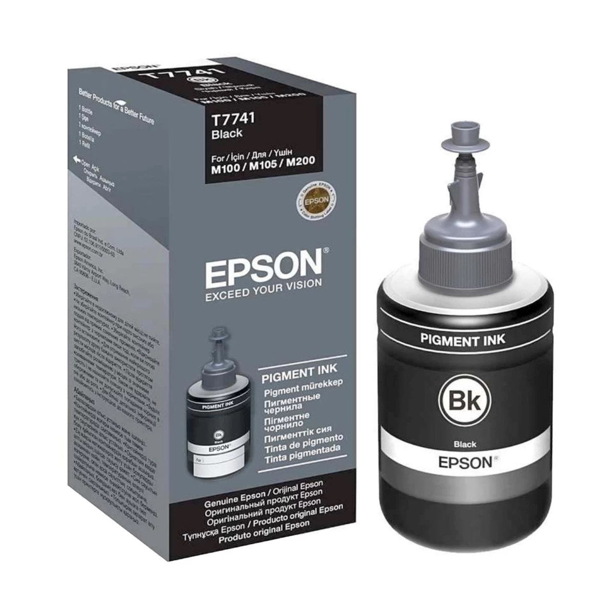 Black Mono Pigment 140ml Ink Bottle